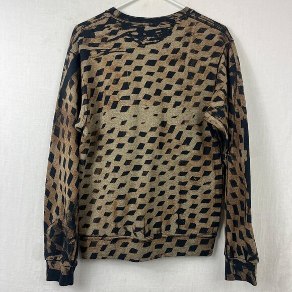 ASMR Clothing Geometric Crewneck Sweatshirt Adult Medium Sacred Geometry Neutral - Picture 4 of 8